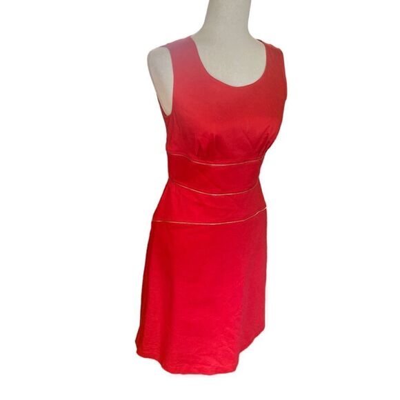 Calvin Klein Red Zipper Dress - Picture 5 of 11